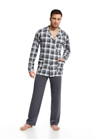 Piżama Cornette 114 rozpinana 3XL-5XL