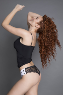 Figi Julimex Tanga Panty Milk