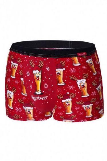 Bokserki Cornette Świąteczne 007/54 Beer 2