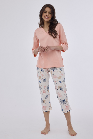 Piżama Cornette  389/389  Nina  dł/r  M-XXL