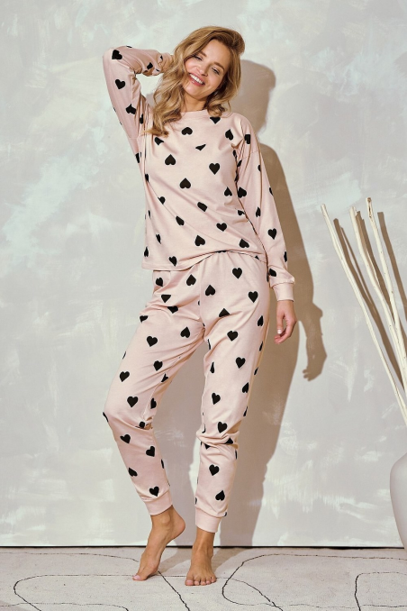 Piżama Taro Hannah 3206 dł/r  S-XL  Z25