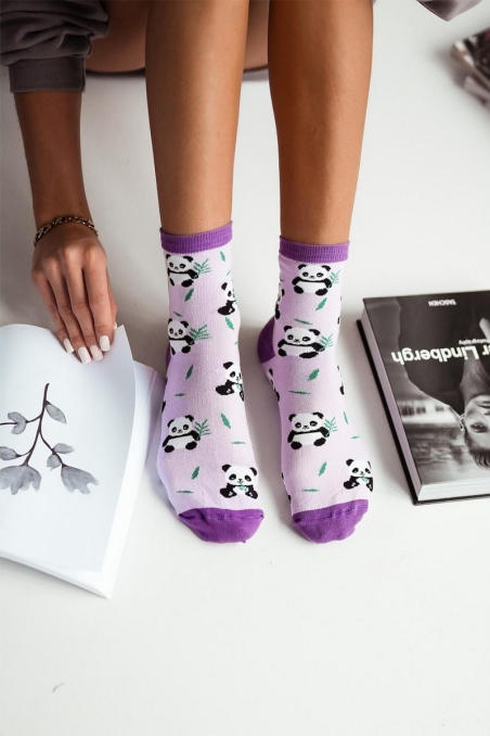 Skarpety Milena 0200.022 Pandy 37-41